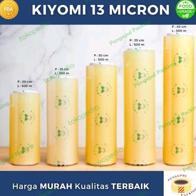Ready Plasticwrap/Plastik Wrapping/Cling Wrap/Pembungkus Makanan 500M Kiyomi