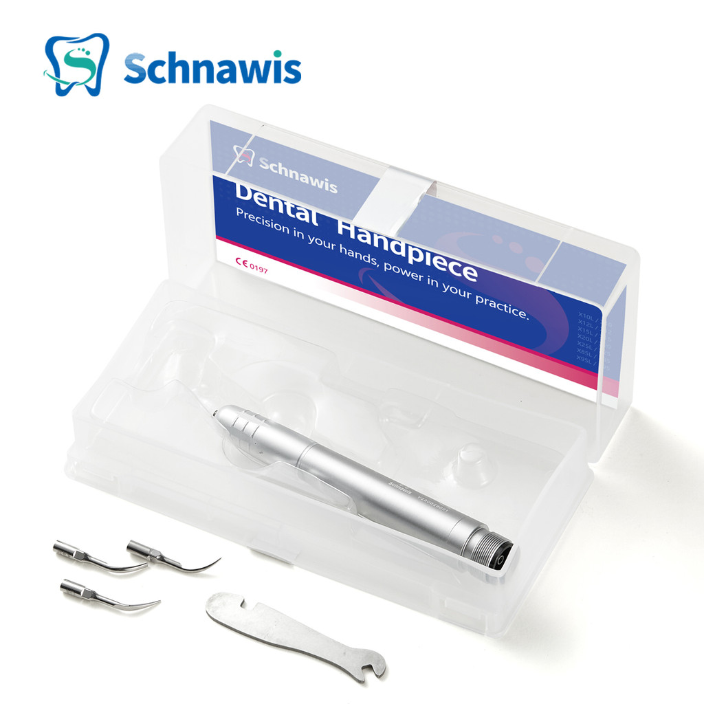 Schnawis Dental Ultrasonic Scaler Handpiece Air Scaler Sonic Scaler