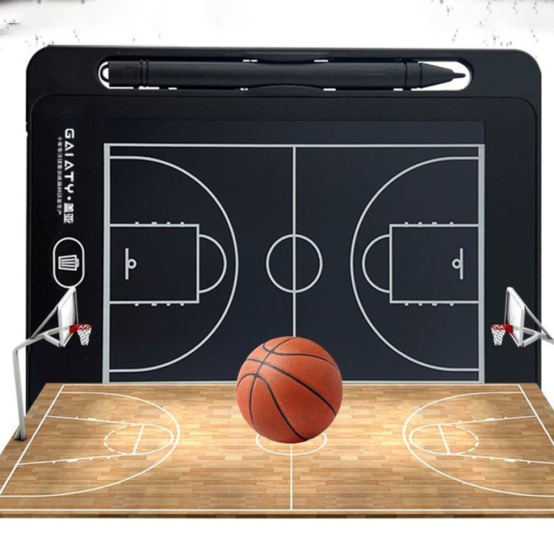 Portable Basketball Tactical Board Pocket Electronic Technology Board Erasable Tactical Boards