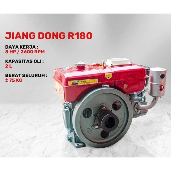 MESIN DIESEL R 180 8HP - DIESEL 8PK R 180