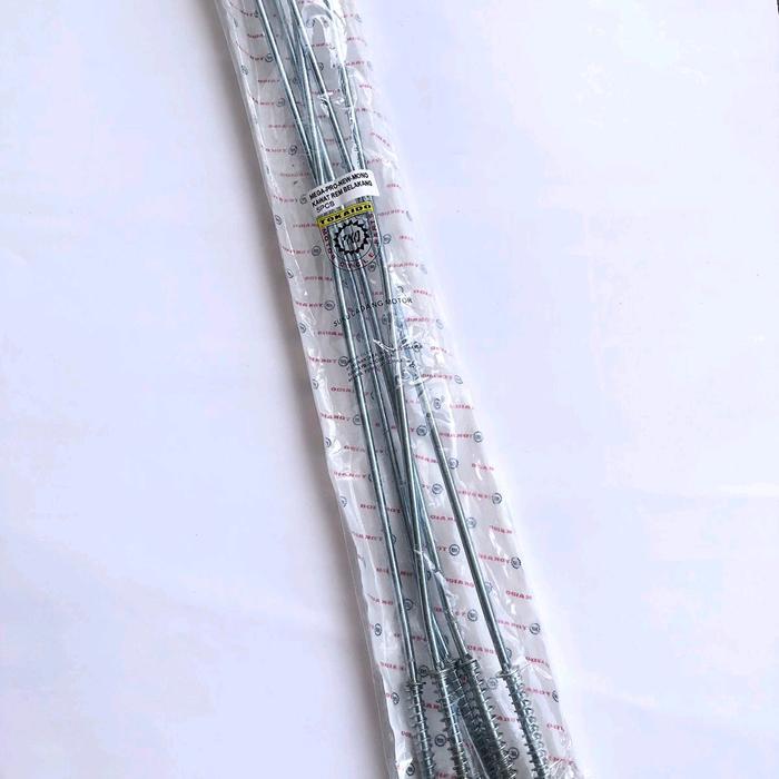 FREE ONGKIR [5 PCS] KAWAT REM BELAKANG MEGA PRO MONO / VERZA TIANG REM MUR PER REM BRAKE ROD CB