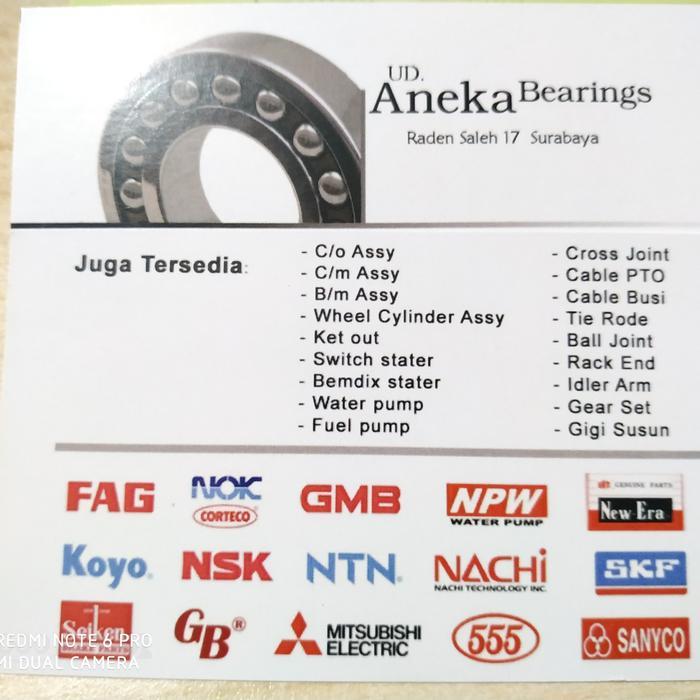 FREE ONGKIR BEARING 6206 2RS KOYO JEPANG 62062RS 30X62X16 TAMBAK TOSA GEROBAK GEAR BISA COD
