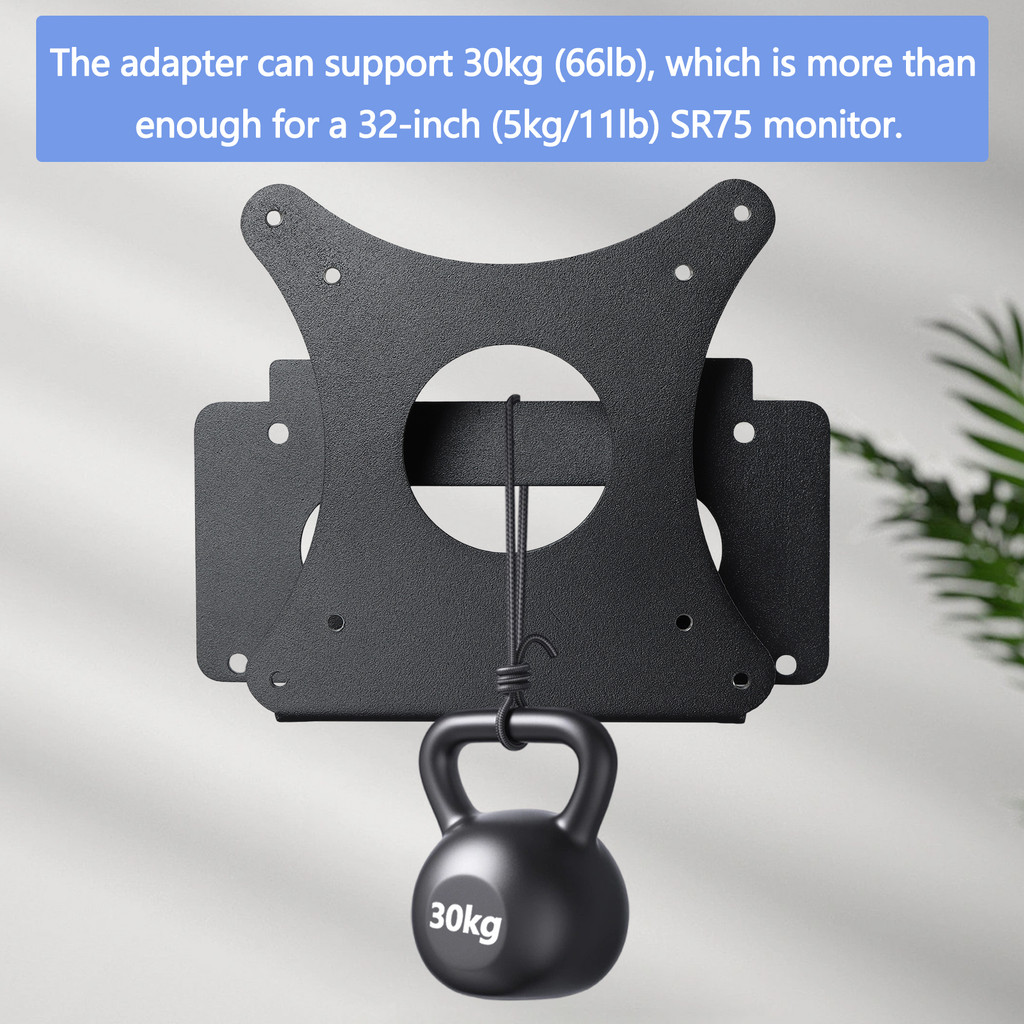 Brand New Wall Mount VESA Adapter Bracket for Samsung Space Monitor for 27 32" SR75 LS27R750 S27R750