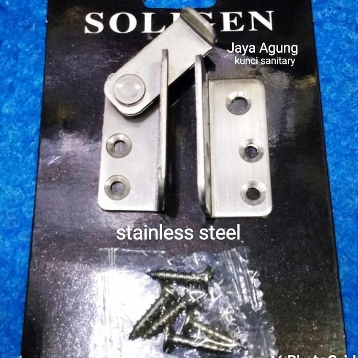 Grendel Sliding Soligen /Grendel Pintu Sliding/Pintu Dorong Soligen