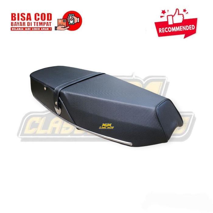 Jok Motor Astrea Grand Bulus Legenda Impresa Sabit Kulit Mbtech Rider Anti Gembos