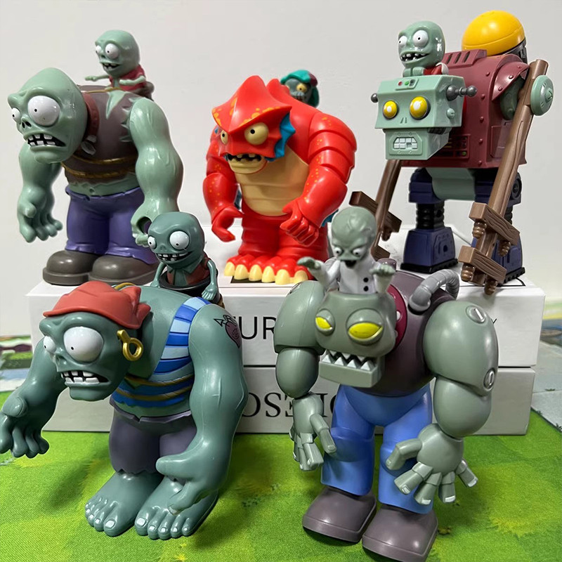 New Role PLANTS VS ZOMBIES 2 PVZ Action Figure Gargantuar Dr. Zombie Crazy Dave Zombies VS Plants