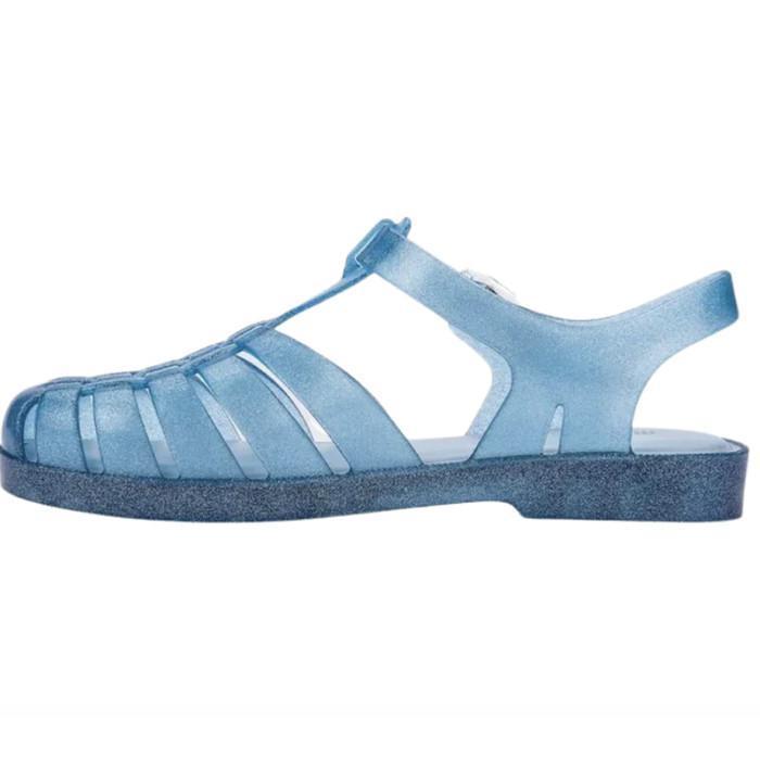 Sepatu Sandal Wanita Melissa Possession Shiny Ad Glitter Blue