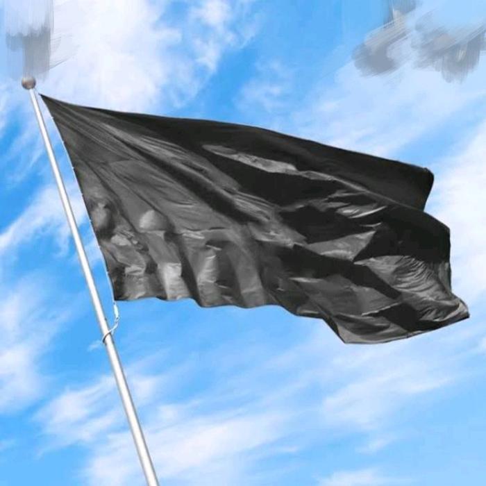 Bendera hitam polos,bendera hitam,bendera polos,bendera super jumbo,bendera merah putih,bendera