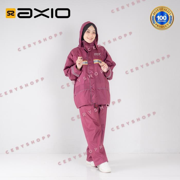 Jas hujan axio original europe 882 S,M,L BISA GRAB