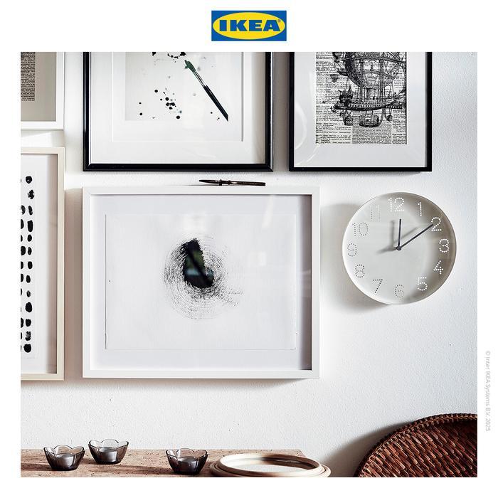 Ikea Tromma Jam Dinding Modern Minimalis Tbk