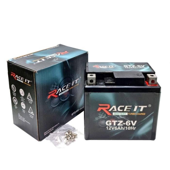 Ready AKI / ACCU FULL KERING RACE IT GTZ-6V VARIO/BEAT/SCOOPY