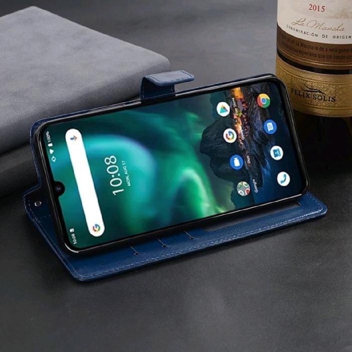 OPPO RENO 4F Flip Cover Wallet Leather Casing Dompet Kulit ( Case Untuk RENO 4F ) Slot Card Warna