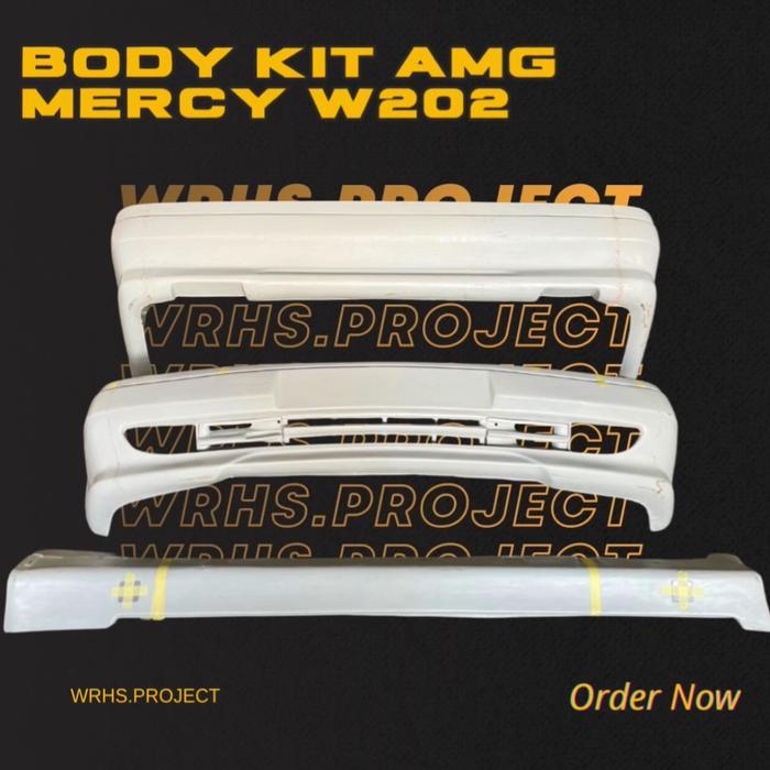 Bumper set Amg Mercy W202