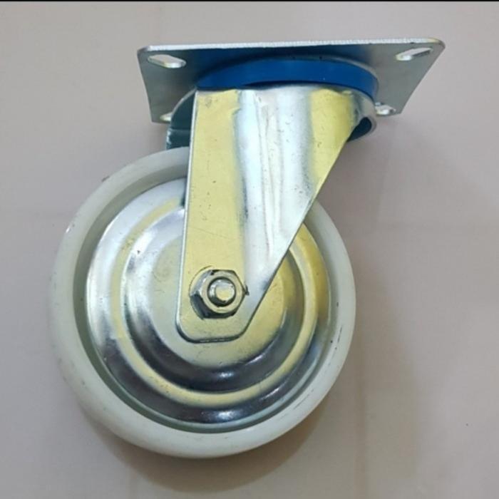 Roda Troli Nilon 4 inch Hidup