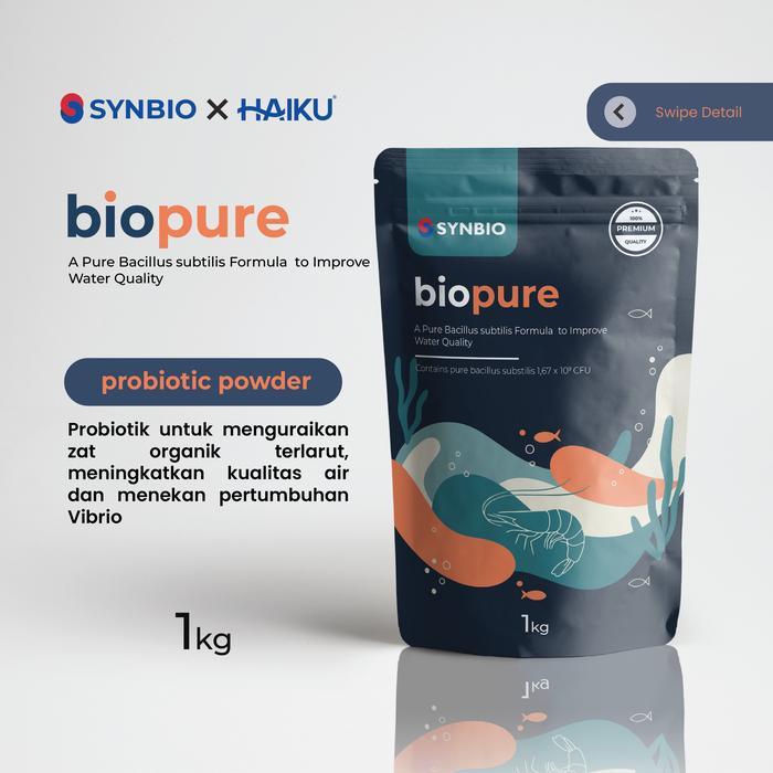 biopure - Probiotik Bacillus Subtilis untuk Pemeliharaan Kualitas Air, Mengurangi Limbah Organik &