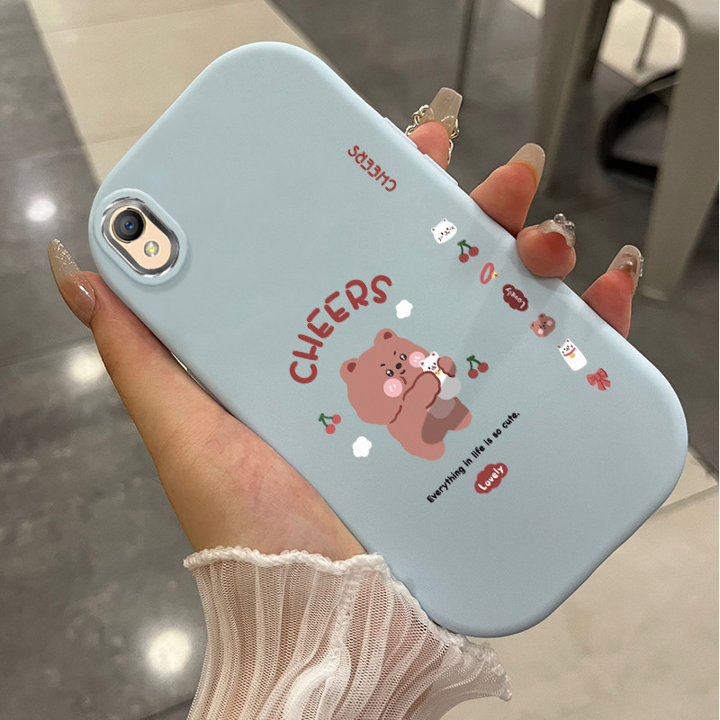 Casing Hp Untuk OPPO A37 A37F Case Casing Karakter kartun pola gemuk shell ponsel HP Kasing Silikon 