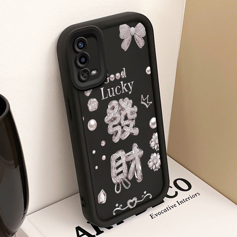 Casing Hp untuk OPPO A55 Case Casing ponsel Silikon Kesing Anti-Drop Cesing pola asli modis Softcase
