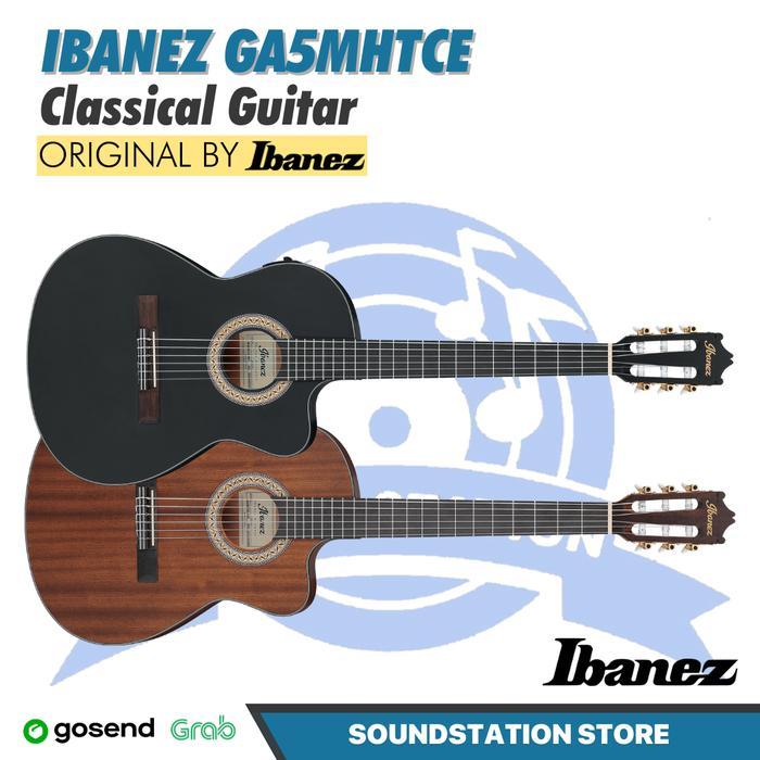 Ibanez GA5MHTCE Classical-Electric Guitar - Gitar Akustik Elektrik Nylon Klasik