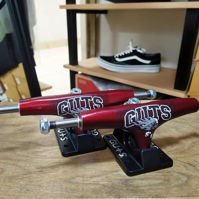 PROMO Skateboard trucks guts 5y red series