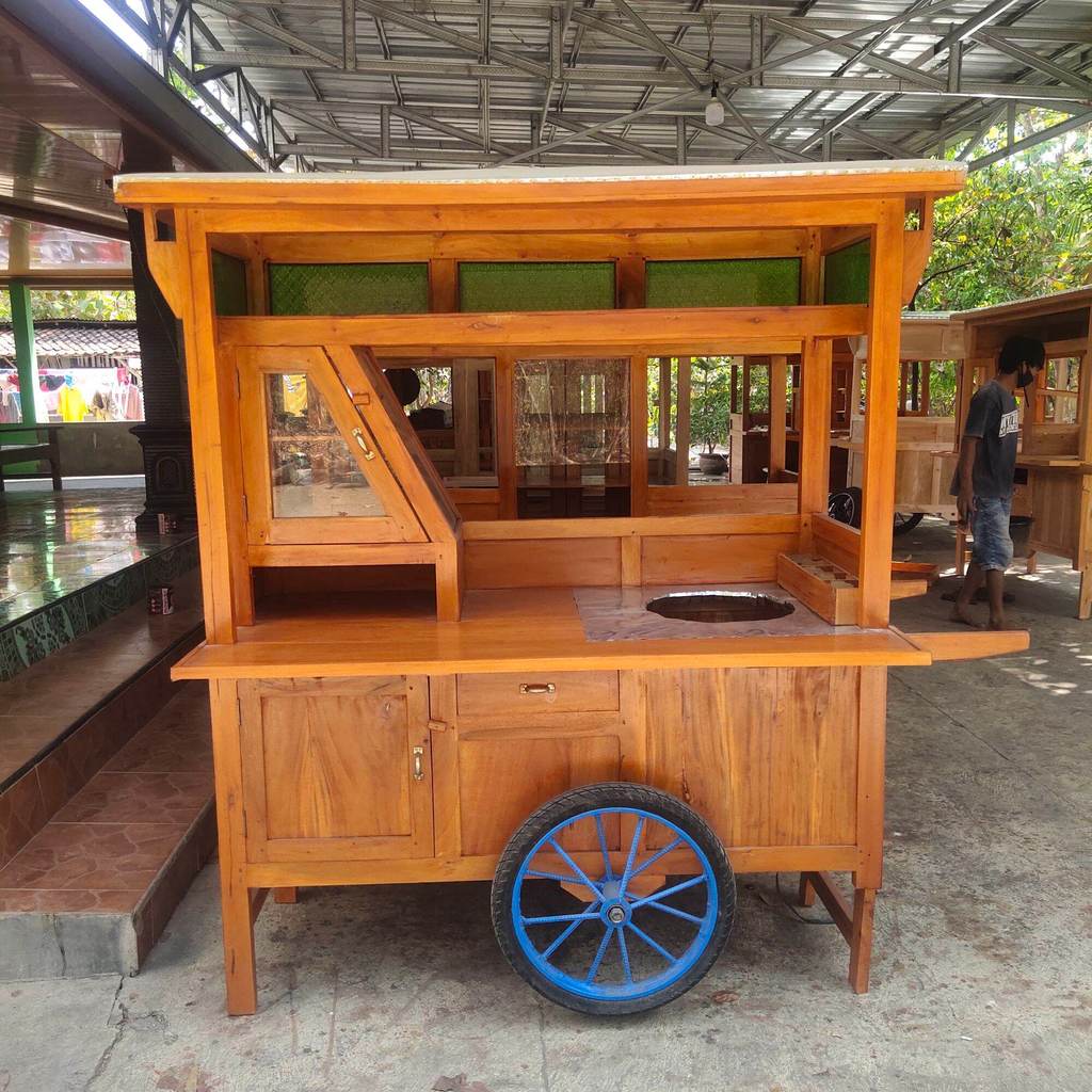 gerobak soto ayam dorong
