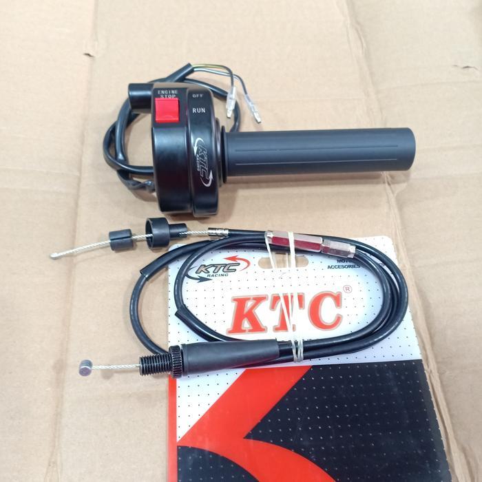New Gas Spontan Ktc Racing On Off Ninja 150 Rr/ Gas Kontan Ktc Krr/ Kr 150