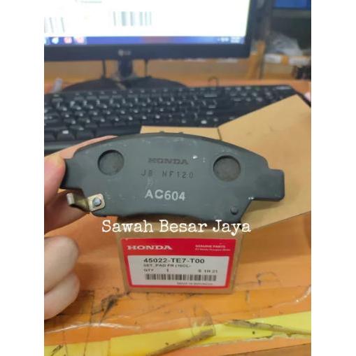 BRAKE PAD - KAMPAS KANVAS REM CAKRAM DEPAN HONDA JAZZ S RS GE8 GK5 . CITY GM2 GM6 2008 2009 2010
