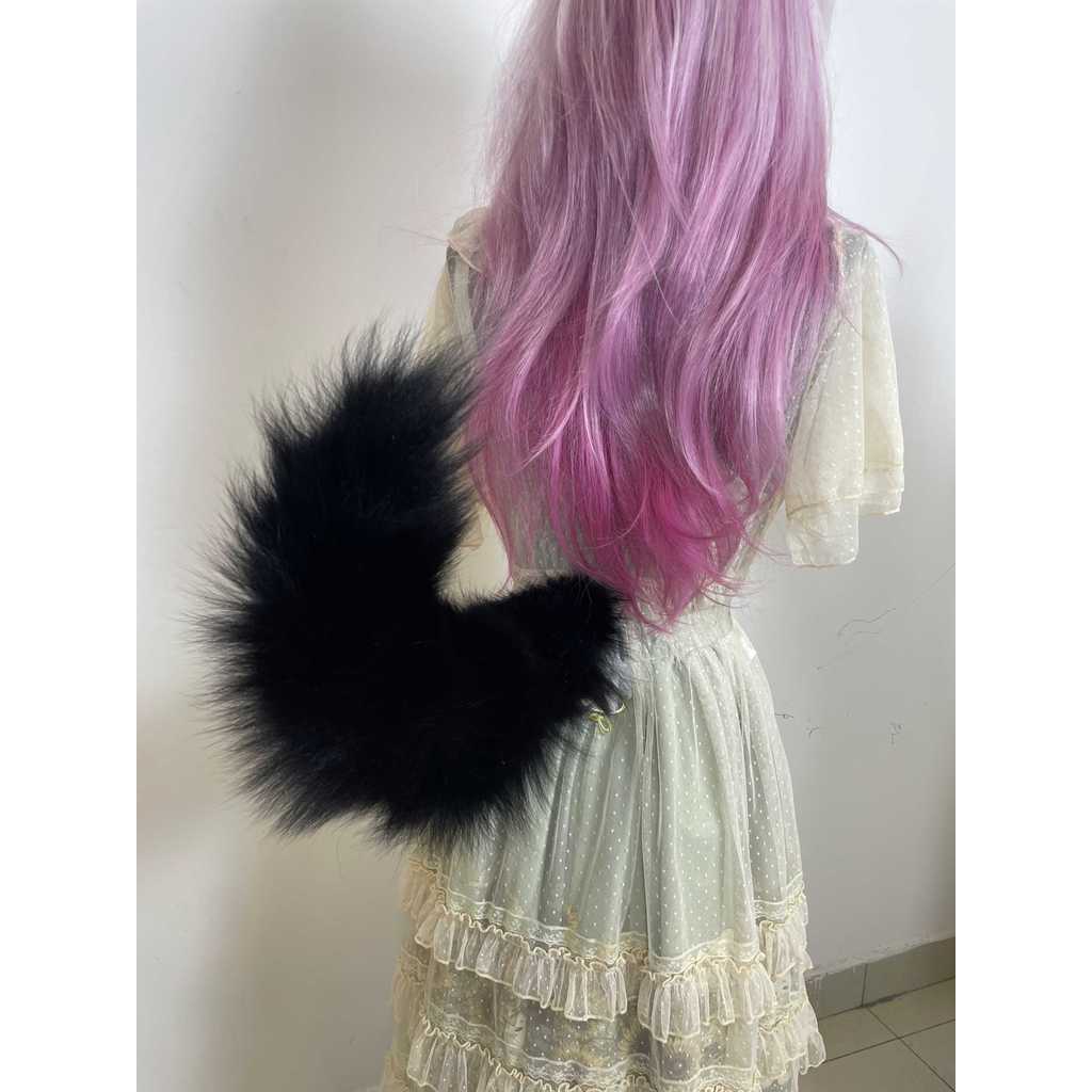 Moving Tail Electronic Electric Swing Tail Cat Tail Wolf Tail Cosplay Party Atmosphere Prop