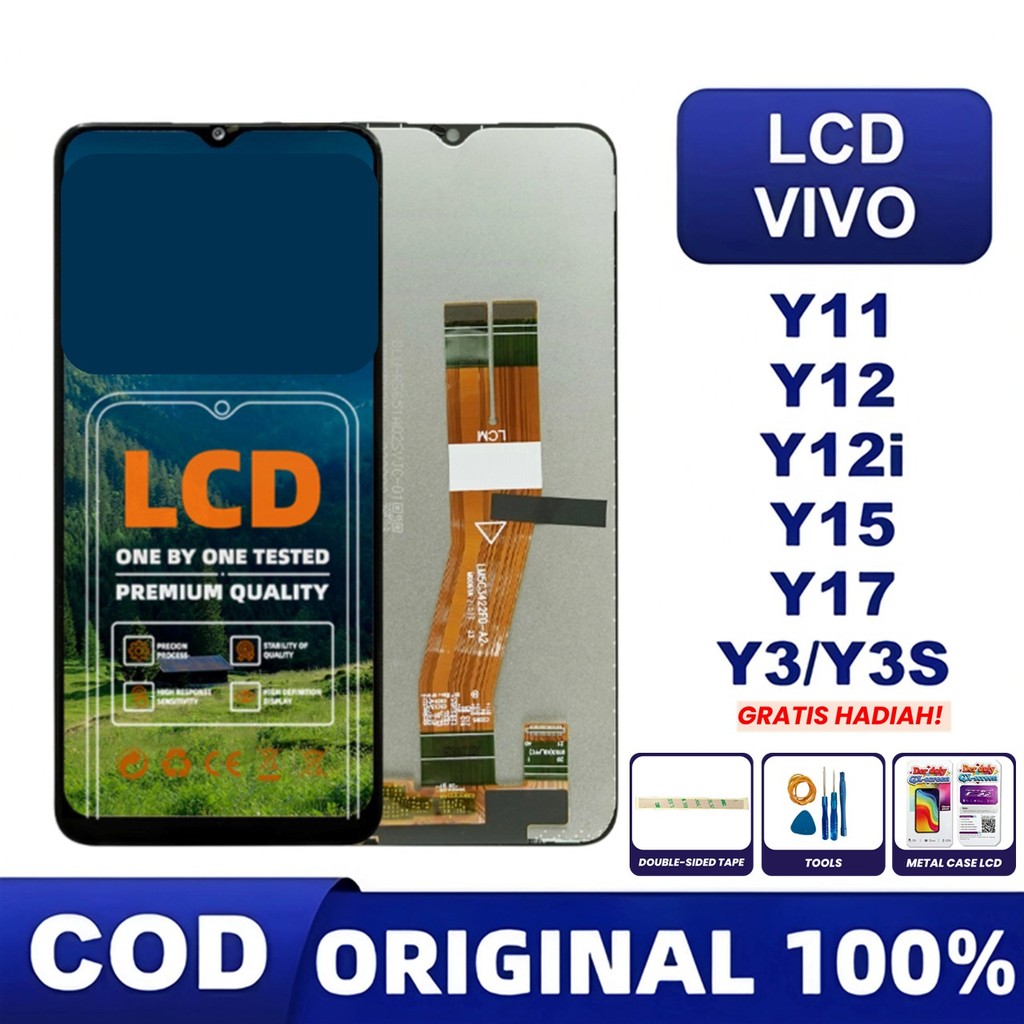 LCD HP VIVO Y11/Y12/Y12i/Y15/Y17/Y3 Original Layar Touchscreen UNIVERSAL FULLSET TOUCHSCREEN
