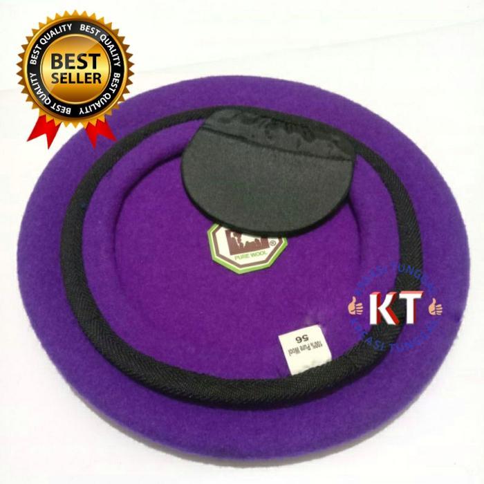 Baret Camel Menwa Baret Camel Ungu -Gratisongkir