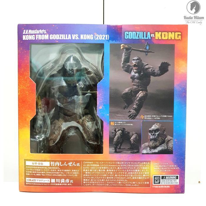 HOT SALE BANDAI SHM S.H.MONSTERARTS KONG FROM GODZILLA VS KONG 2021 TERMURAH
