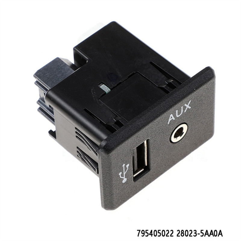 Y45A-Automotive AUX Audio Interface USB Interface Player USB Socket For Nissan Murano Fiat 795405022