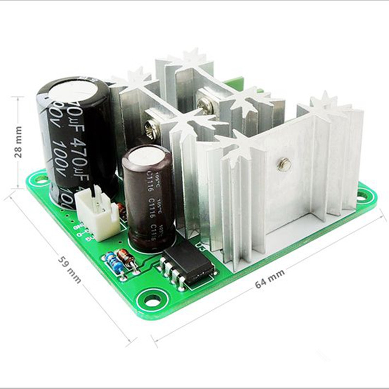 1PCS PWM DC MOTOR SPEED CONTROLLER 6V 12V 36V 60V 90V 15A PULSE WIDTH MODULATOR