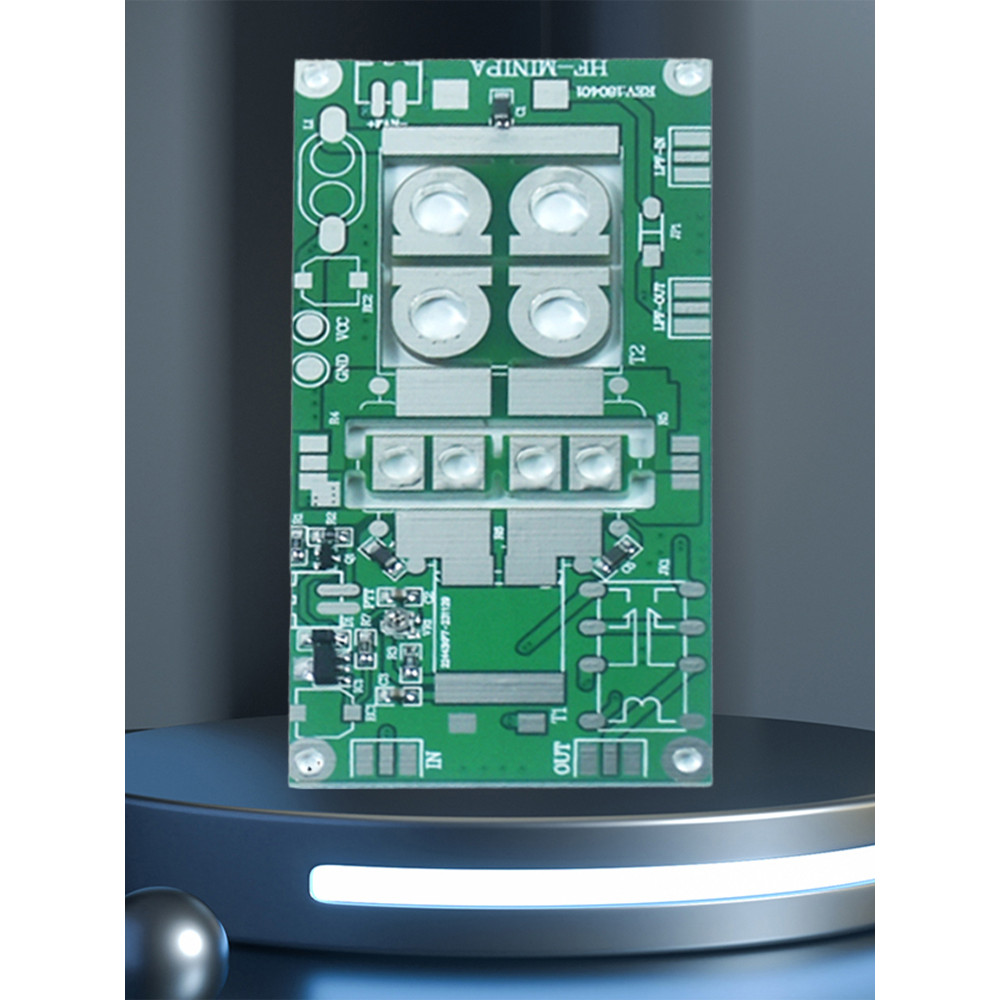70W SSB Linear HF Power Amplifier Board AM CW Frequency Modulation 13.8V Power Supply 3.5-30Mhz for