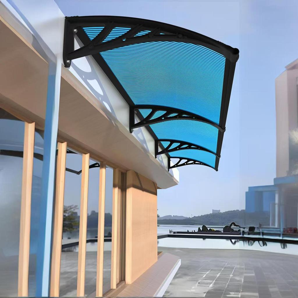 Multi Size Sunshade, Transparent Polycarbonate Canopy, Outdoor Roof, PC Window, Balcony Sunshade