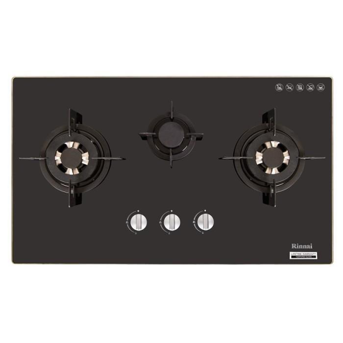 Kompor Tanam Rinnai Gas 3 tungku RB 713 NGB