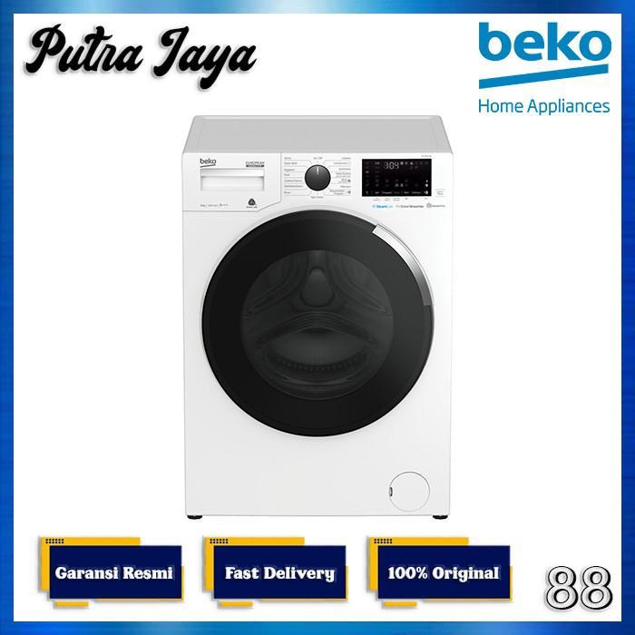 Front Load Beko Inverter 8 Kg WCV 8646 XO / WCV8646XO