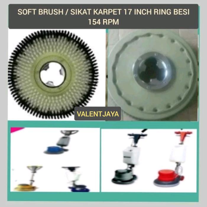 sikat mesin polisher lantai sikat karpet