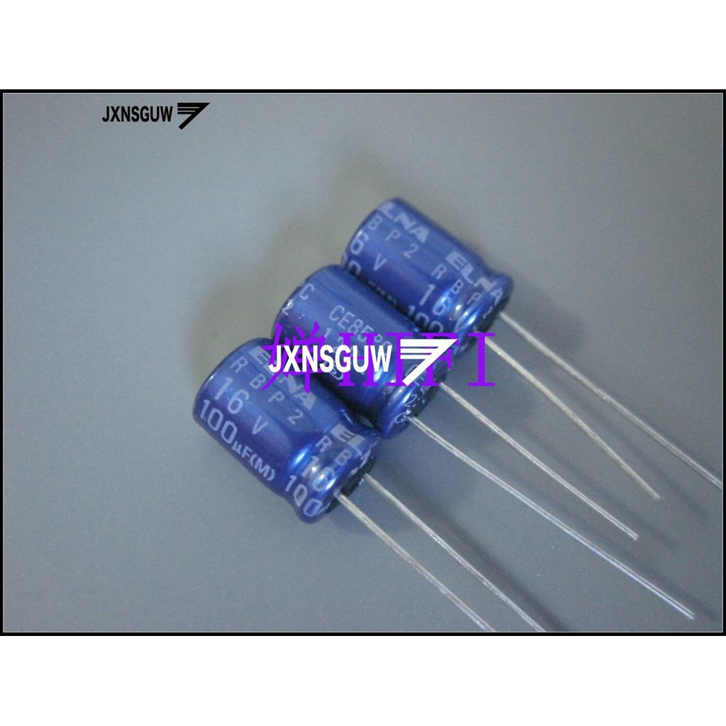 20PCS ELNA BP 16V 100UF 10V 25V 35V 50V 100V 4.7UF 33UF 22UF 10UF 3.3UF 1UF 2.2UF 0.47UF blue robe