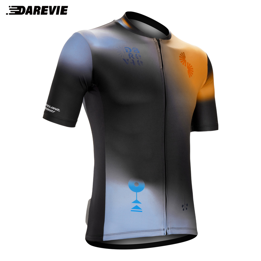 DAREVIE Cycling Jersey Men Modern Man Cycling Maillot Breathable Cycling Jersey Man Quick Dry