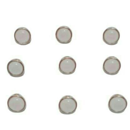 Isi 100 pcs Diameter 10 mm - Kancing Baju Jamur Emas PERMATA IMPORT