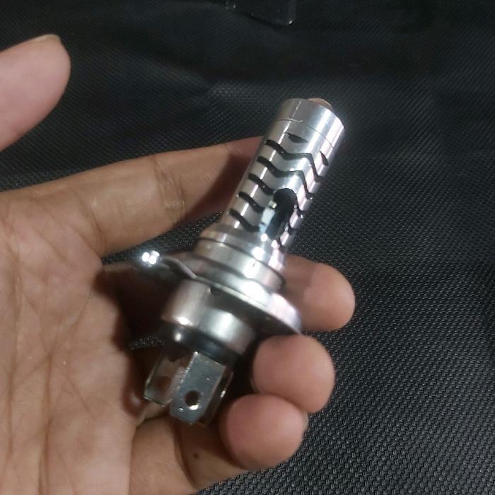 FREE ONGKIR LED MURAH H4 LASER LUMINOS KAKI 3 UNIVERSAL MOTOR MOBIL MOTORCYCLE BISA COD