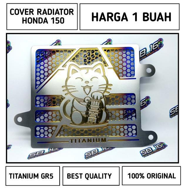 COVER RADIATOR VARIO/PCX/ADV 150 TITANIUM