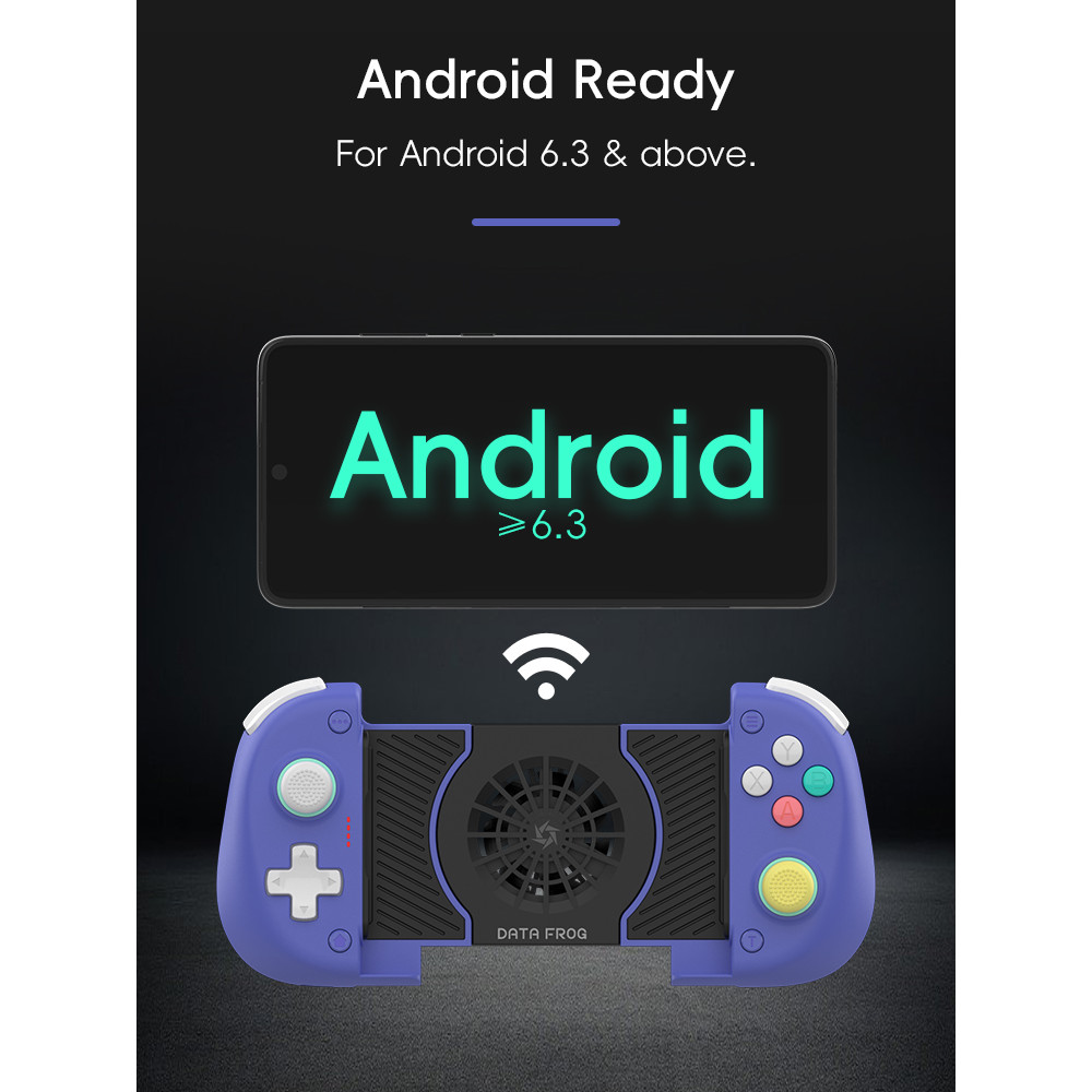 X3 Wireless Gamepad for PUBG/COD Mobile, Android Samsung Galaxy S24/Redmi 13C