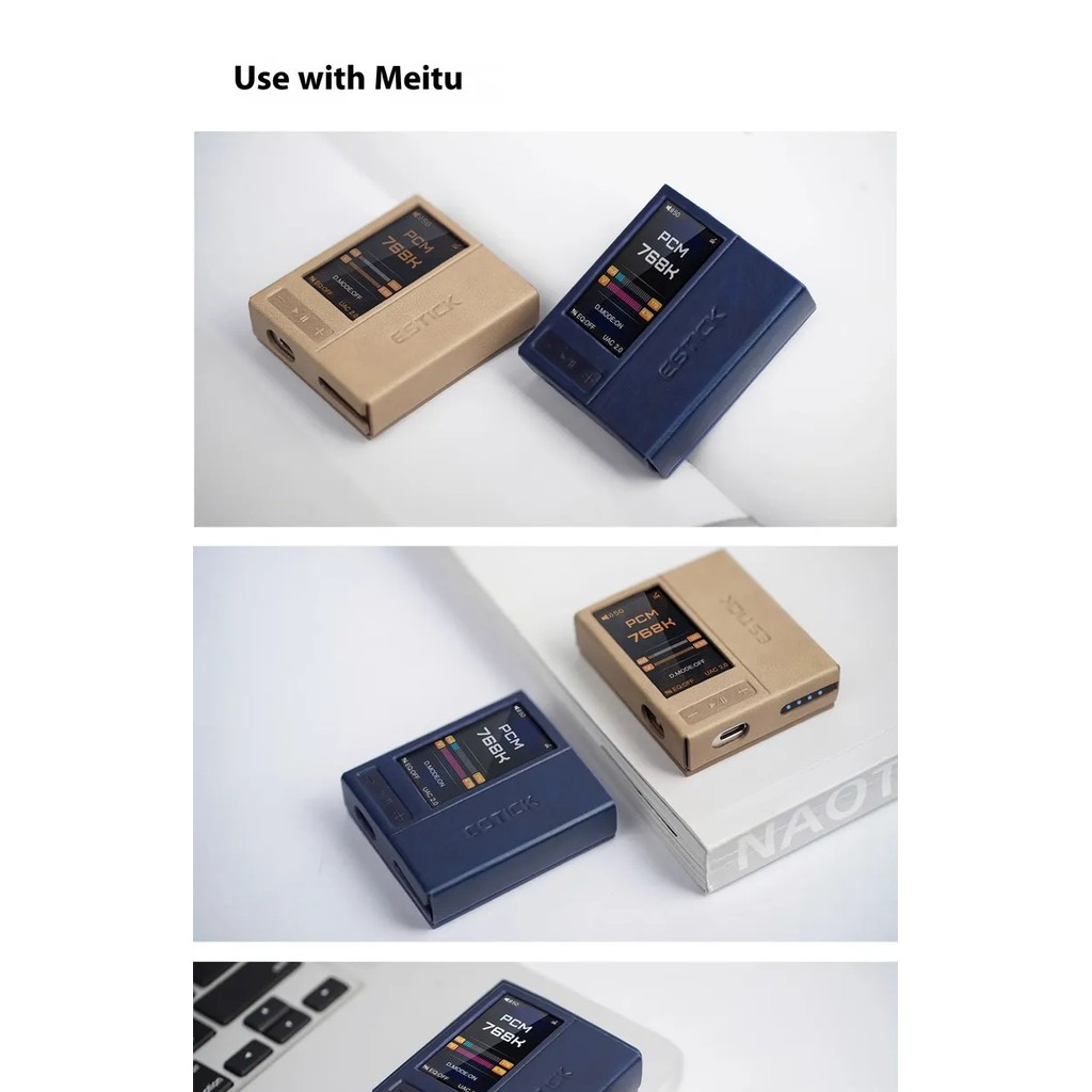 FiiO Mini portable Power Bank Battery leather case for set SK-ESTICK KA17 SK-ESTICK+QX13 Protective