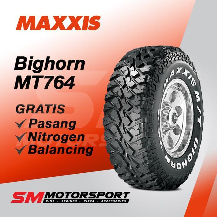 Ban Mobil Maxxis MT764 Bighorn 225 70 r17 17 8PR MT 764 - PASANG BENGKEL