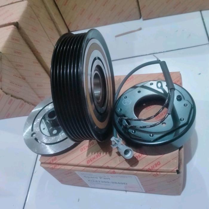 Magnet Clutch Ac Mobil Toyota Kijang Innova Dobel Puli Pulley Kompresor Ac Inova Dobel Innova Dobel