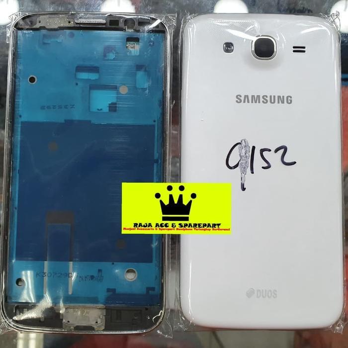 FRAME FULL SET TULANG LCD DAN BACKDOOR SAMSUNG GT-I9152 MEGA 5'8 *