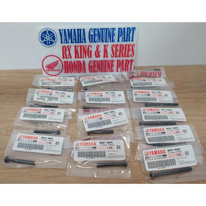 Baut Baud Crankcase Krengkes Bagian Dalam Rx King Rx K 1Set Original #Gratisongkir