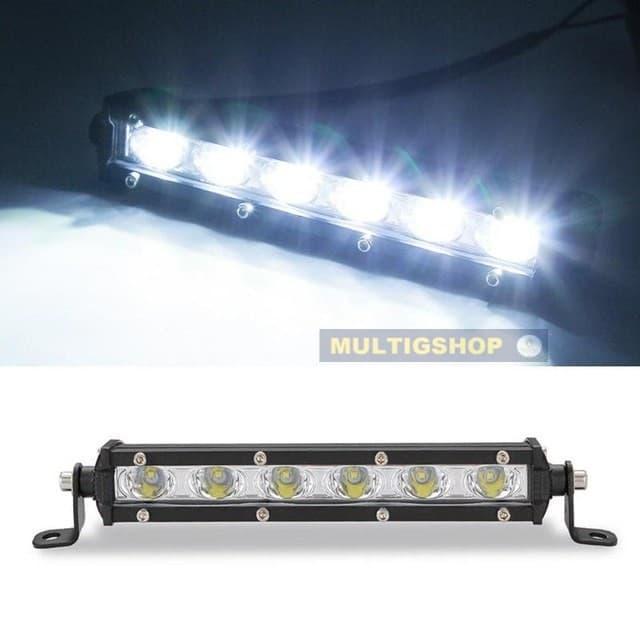 FREE ONGKIR WORK LAMP 18 WATT 6 LED CREE 10-30V OFFROAD LIGHT BISA COD