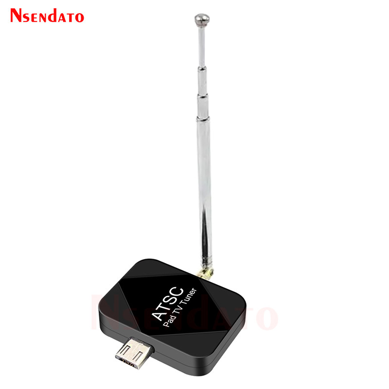 Micro USB ATSC Pad TV Tuner Watch live HDTV on Android Phone/tablet Full HD ATSC TV Receiver Stick